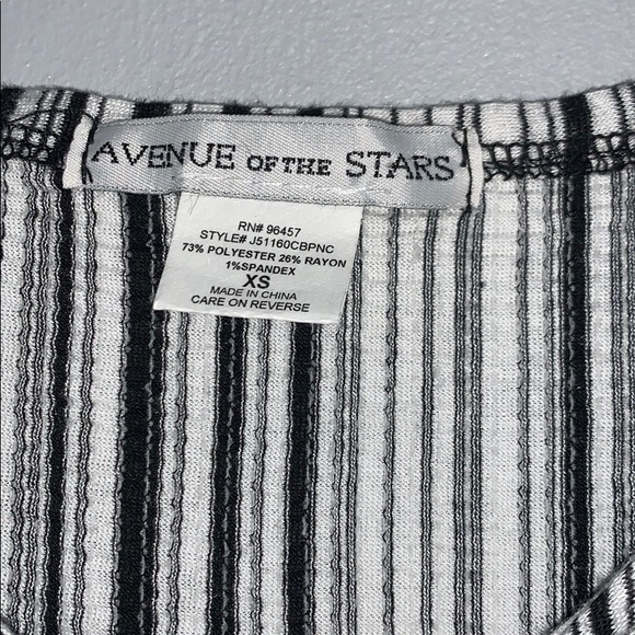 avenue of the stars tie tank top - Picture 2 of 5